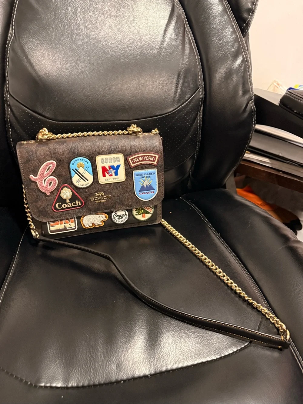 Coach signature monogram